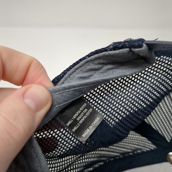 Richardson Snapback Trucker Hat Multicolor One Size Adjustable Mesh Back 6 Panel - Picture 9 of 9